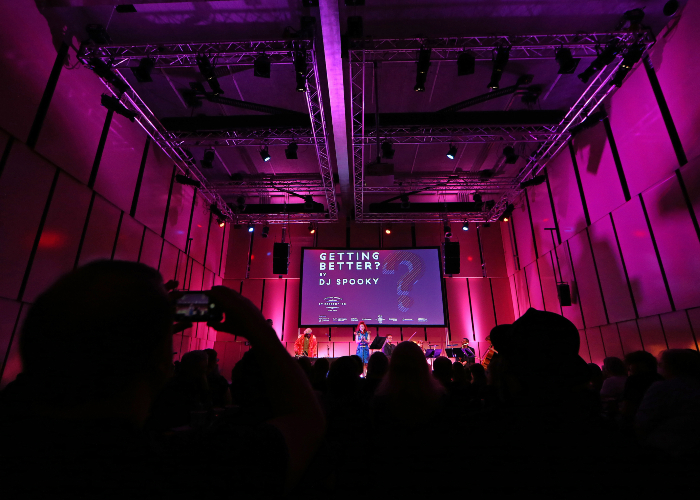 DJ Spooky performance in 2017 at part of Sgt Pepper at 50