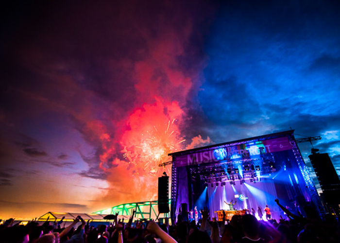 BBC Radio 6 Music Festival on Liverpool's waterfront